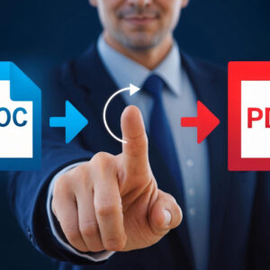 המרת קובץ Word בפורמט Doc לפורמט PDF אונליין חינם